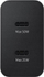 Karikues AC Samsung EP-T5020, 2x USB Type C, karikim i shpejtë, i zi