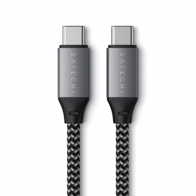 Kabllo karikimi Satechi, USB-C - USB-C, 2m, e hirtë