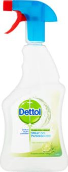Spërkatës antibakterial Dettol me limon edhe nenexhik, 500 ml