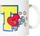 Filxhan qeramike Line Friends BT21, 300 ml, lahet në pjatalarëse, shumëngjyrësh