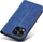 Mbrojtëse telefoni Hurtel Magnet Fancy Case iPhone 14 Plus, kapak portofol, mbajtëse stand, blu