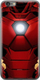 Mbulesë telefoni ERT Case Iron Man 020 për Samsung Galaxy S10e, TPU silikon, e kuqe