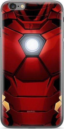 Mbulesë telefoni ERT Case Iron Man 020 për Samsung Galaxy S10e, TPU silikon, e kuqe