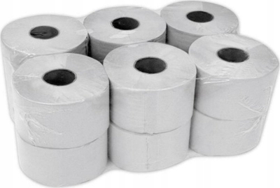 Letër higjienike Gray Jumbo Roll, rrotull e madhe 100 m, gri