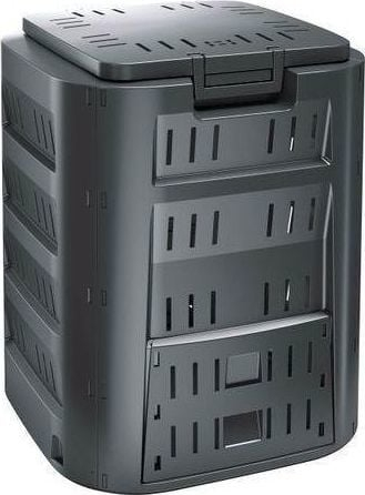 Kompostues Prosperplast Compogreen 320L, plastik, i zi