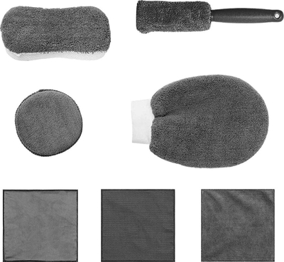 Set pastrimi veture DA225 Car Wash Set, 9 pjesë, shumëngjyrësh