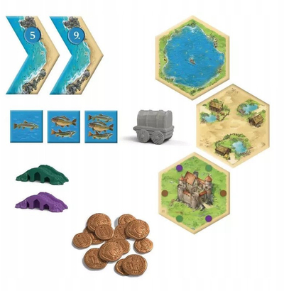 Zgjerim loje tavoline Catan Traders and Barbarians, për 5 6 lojtarë
