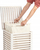 Shportë rrobash Zeller Cabinet Laundry Bin, me kapak, gri