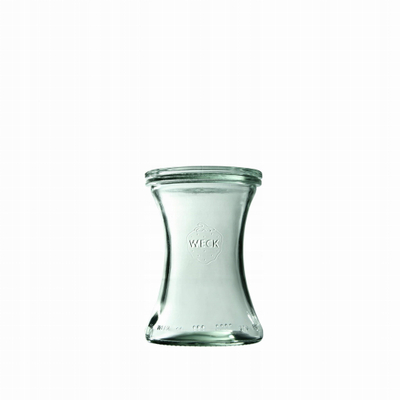 Set kavanozësh qelqi Weck Deli, 370 ml, 6 copë, transparent
