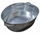 Vaskë metalike No Name, e galvanizuar, 27L, 60x48x15cm, gri metalike