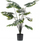 Bimë plastike Emerald Monstera, 98 cm, në vazo, jeshile