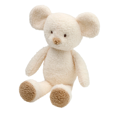Loder përkëdhelëse Mouse TEDDY- 34 cm - Teddy Ecru