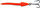 Karrem me grep Zebco Ruby Head Pilker 75 g, i zi/kuq (3474077)