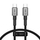 Kabllo USB-C Tech-Protect Ultraboost DNA, 60W PD 3A, 50cm, gri e errët