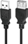 Kabllo USB LogiLink CU0011B, USB A në USB A, 3 m, e zezë