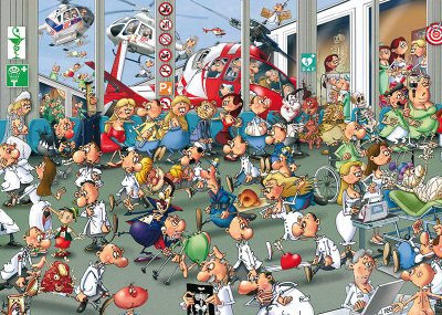Puzzle Piatnik Accidents Emergencies, 10 vjeç+, 1000 copë