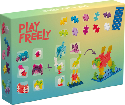 Set ndërtimi Plus Plus Learn to Build Pets, 275 copë, me udhëzues, me ngjyra nga të gjitha