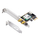 Kartë rrjeti Cudy WE3000, Wi‑Fi 6E AX5400, PCI‑E, e zezë