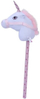 Lodër Kal me Shkop Happy Pets Hobby Horse Unicorn, 68cm, me tinguj, rozë