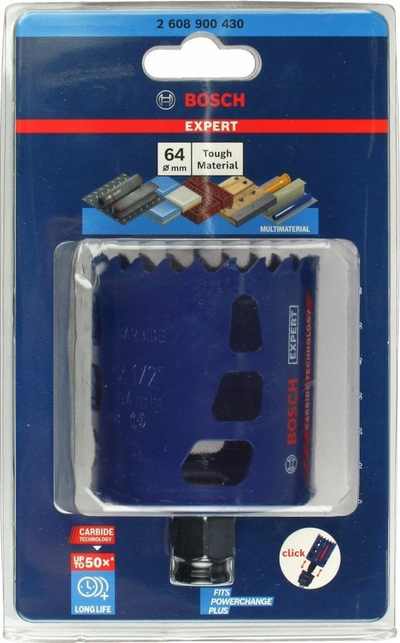 Sharrë rrethore Bosch Expert Power Change Endurance, karabit, 60mm