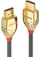 Kabllo HDMI Lindy Gold Line, 5m, High Speed, e zezë