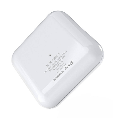 Adapter CarPlay për veturë Carlinkit AI Box, wireless, Bluetooth WiFi, i bardhë