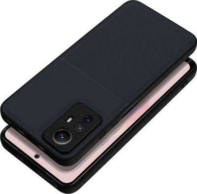 Këllëf telefoni Forcell Noble për Xiaomi Redmi Note 12S, i butë, që s’rrëshket nga dora, i zi
