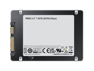 SSD Samsung PM893, 7.6TB, 2.5", SATA 6Gb/s