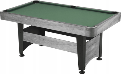 Tavolinë bilardo Garlando Chicago, 5ft, MDF, gri e zezë