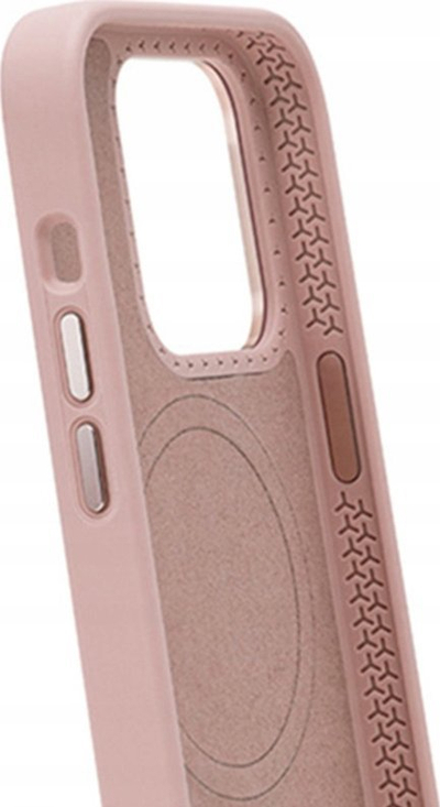Kapak telefoni Puro ICON Mag Pro për iPhone 15 Pro, silikon, puthit me MagSafe, rozë