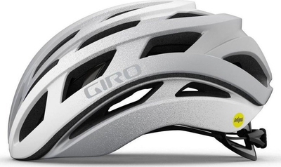 Helmë rrugore Giro Helios Spherical MIPS, madhësia S 51-55 cm, e bardhë argjendtë matte