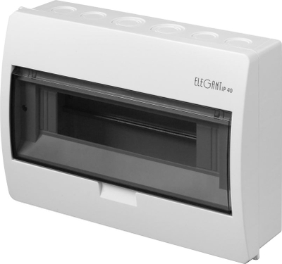 Kuti shpërndarëse Elektro-Plast Elegant 2403-01, 12 module, IP40, e bardhë
