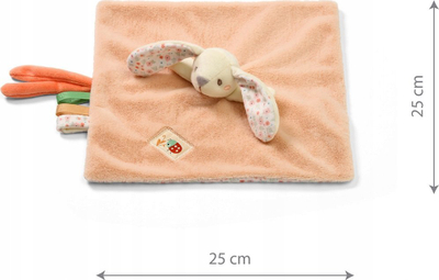 Lodër gjumi BabyOno Have Fun Baby Bunny, me zile, për bebe