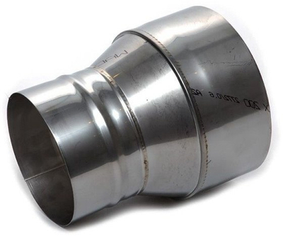 Mangë e brendshme për oxhak Wade, 126 mm, metalike, gri