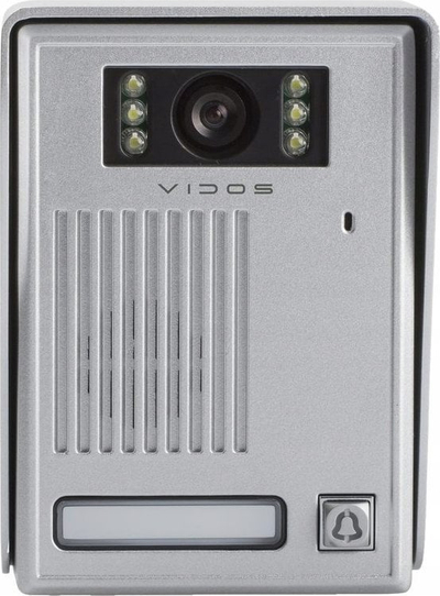 Monitor videofoni Vidos M670B S2, ekran 7", memorie 100 foto, i bardhë
