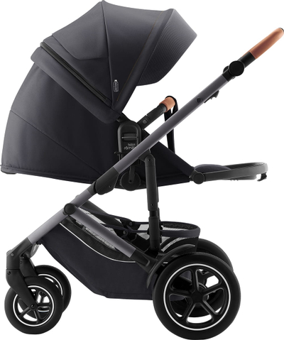 Karrocë për kalamaj Britax Römer Smile 5Z Comfort Plus, set 4 në 1, deri 22 kg, gri