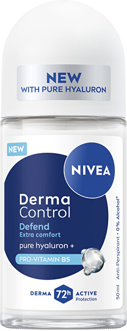 Antiperspirant roll-on për femra Nivea Derma Control Defend, 50 ml