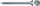 Vida druri Fischer Power Fast II 670023, 3x12 mm, çelik elektrogalvanizuar, 200 copë