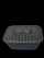 Shportë plastike 21*15*8cm , kafe dhe e bardhë . UNIMIKS
