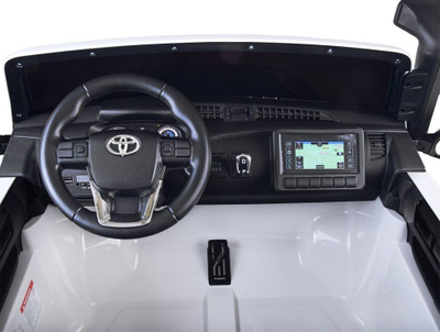 Makina elektrike për fëmijë Toyota Hilux, 12V, telekomandë 2.4G, e zezë