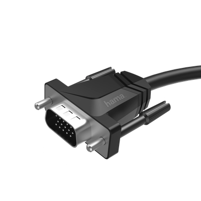 Kabllo Hama VGA-VGA, 1.50 m, e zezë