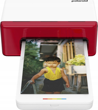 Printer fotografik Polaroid Hi-Print Everything Box, 4x6", 2 kaseta të përfshira, i bardhë