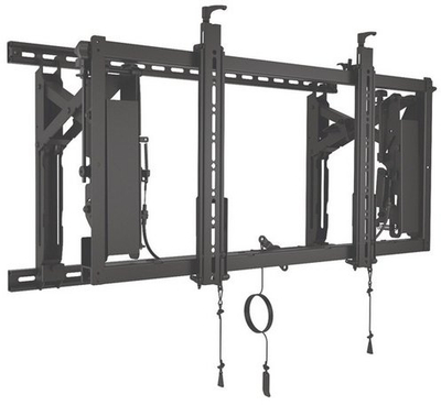 Mbajtëse muri për video wall Chief LVS1U, për ekrane 42\" deri 80\", 68 kg, e zezë