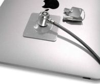 Kabllo sigurie për tablet Maclocks CL15UTL, çelik, ngjitës 3M