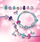 Сет за изработка на белегзии Make It Real True Blue Halo Charms, 3 белегзии, за деца 8+