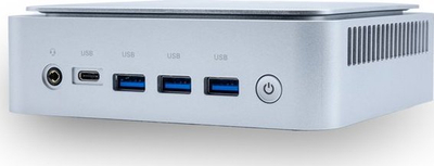 Mini PC Wortmann TERRA 1009923, Intel Core i5 gjenerata 12, 8GB RAM, SSD 500GB, ngjyrë argjendtë