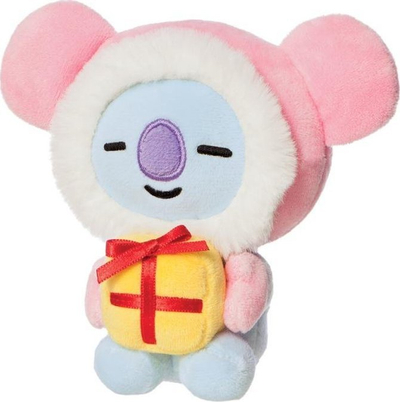 Lodër pelushi BT21 KOYA Winter, figurë dimri, blu