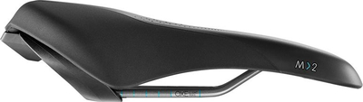 Shalë biçiklete Selle Royal M2 Scentia Moderate Medium, 3D skingel, Curva Suspension, e zezë