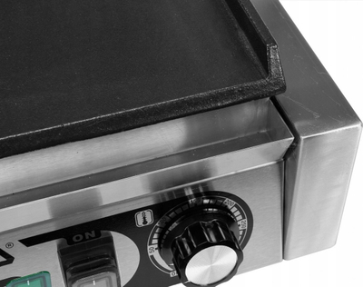 Grill kontakti Yato, 2200W, pllaka gize, trup inox
