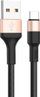 Kabllo USB Hoco X26, USB A me Type C, 2A, 1 m, e zezë gold